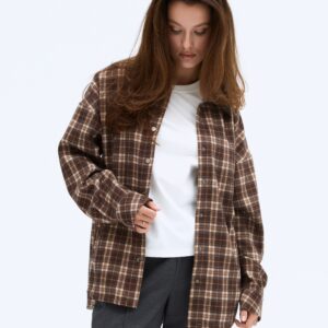 Сорочка “Cozy Square" коричнева